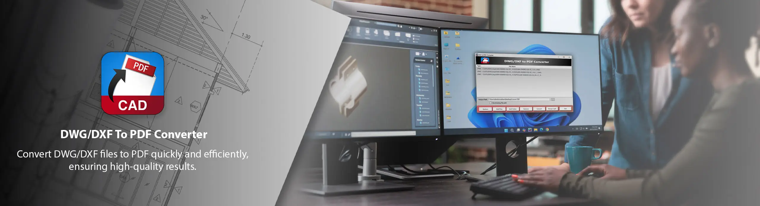 CAD To PDF Converter - Convert CAD to PDF