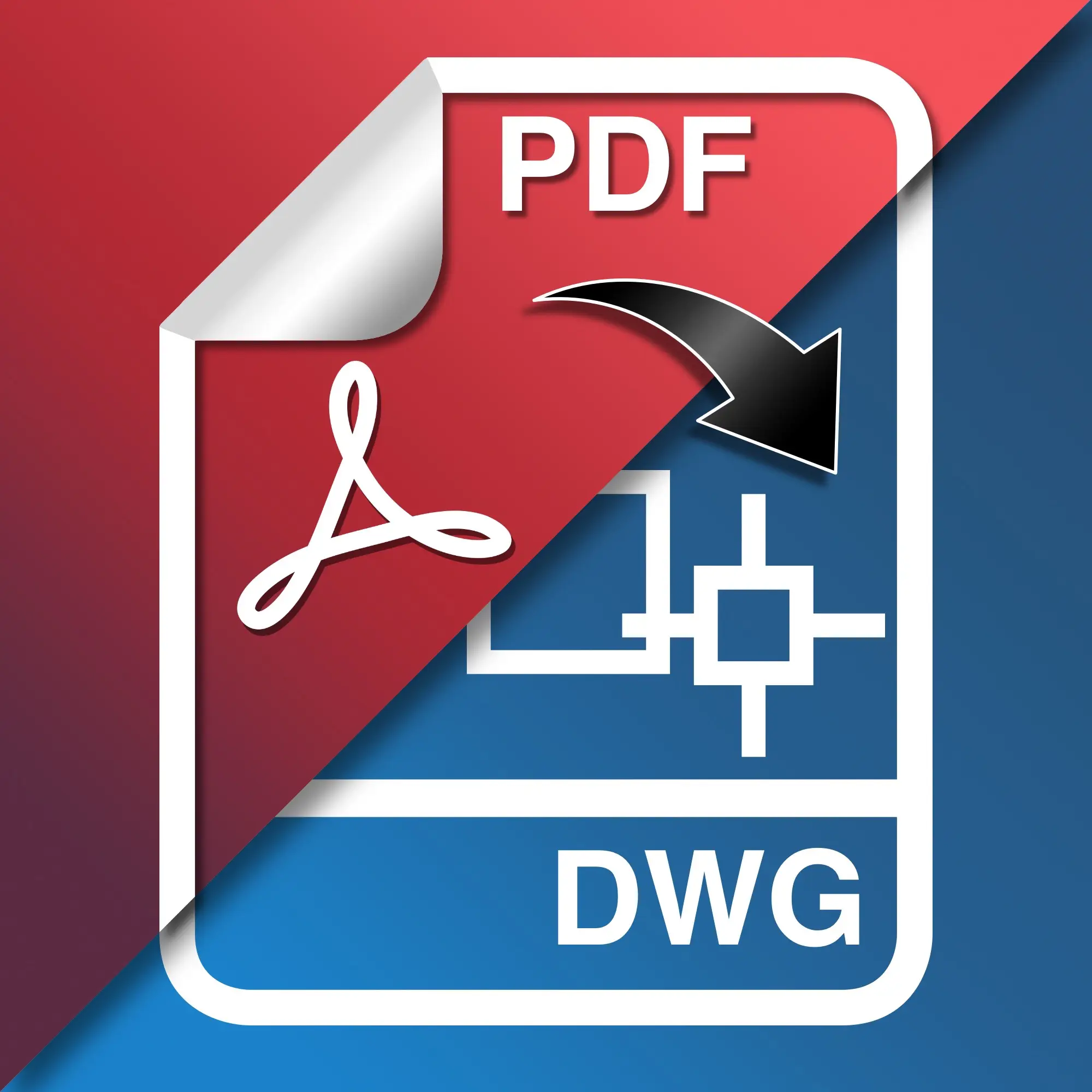 PDF to DWG Converter icon